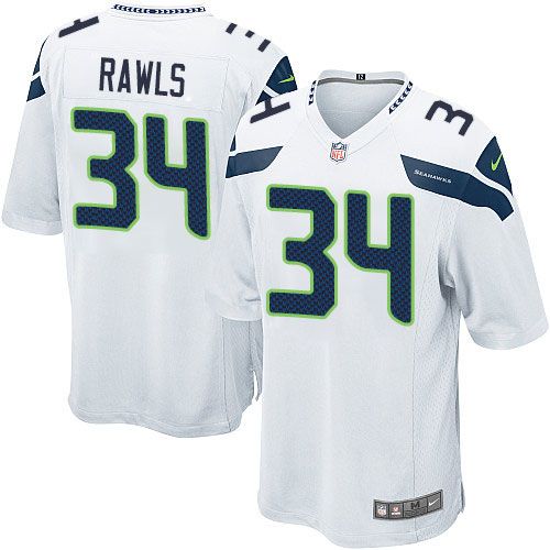 Nike Seahawks #34 Thomas Rawls White Youth Stitched NFL Elite Jersey